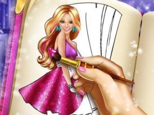 Doll Coloring Book Online Game