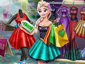 Ice Queen Realife Shopping Online Game