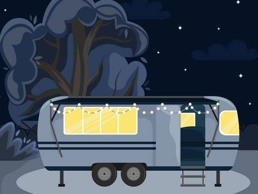 Motor Home Travel Hidden Memory Game