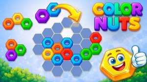 Color Nuts Puzzle Game