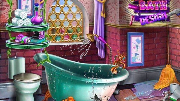 Luxury Bath Design Game