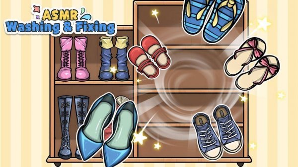 ASMR Washing & Fixing: 3D Cleaning Simulator Game