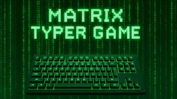 Matrix Typer - Typing Speed Game