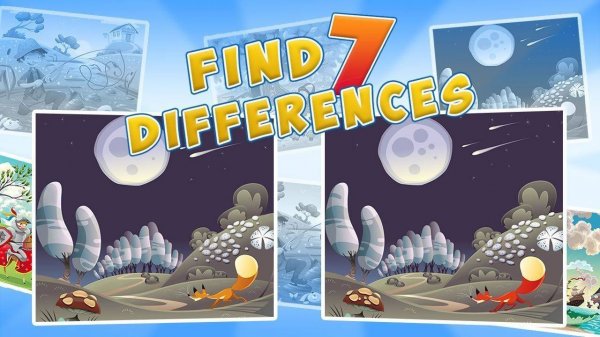 Find Seven Differences: Spot The Difference Puzzle Game
