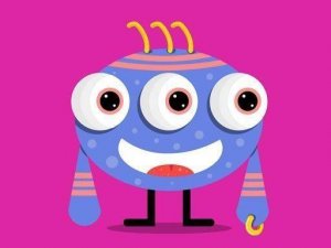 Cute Little Monsters Memory Puzzle Game