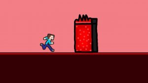 Steveman Lava World Survival Game