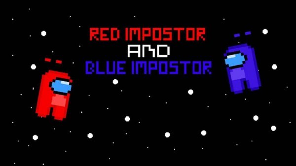 Blue and Red Impostor: Escape Game