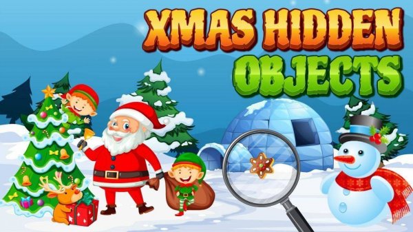 Xmas Hidden Objects Game - Holiday Find & Seek