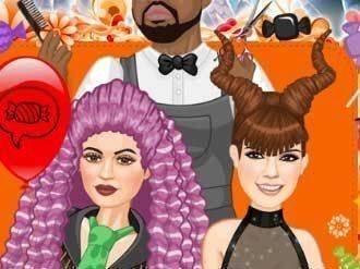 Jenner Sisters Spooky Hairstyles Fashion Game