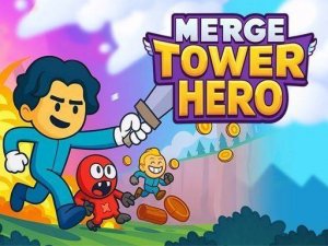 Merge Tower Hero - Puzzle Strategy Game