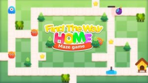 Find The Way Home Maze Puzzle Game