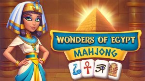 Wonders of Egypt Mahjong Solitaire Puzzle Game
