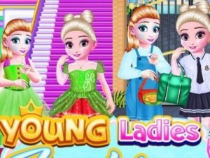 Trendy School Fashion Makeover Game