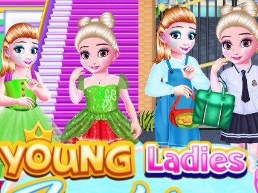 Trendy School Fashion Makeover Game