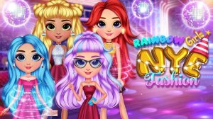 Rainbow Girls NYE Fashion - Dress Up Game
