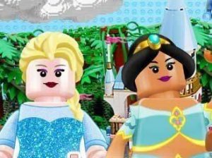 Lego Princesses Dress Up Game