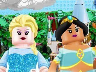 Lego Princesses Dress Up Game