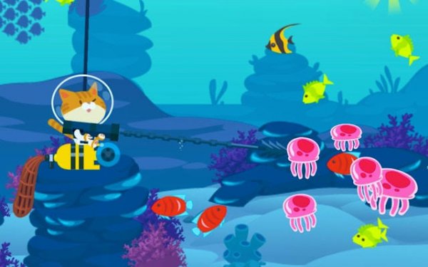 The Fishercat Online: Harpoon Fishing Adventure