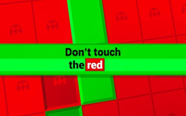 Don't Touch The Red - Fast Reaction Tiles Game