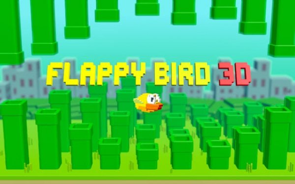 Flappy Bird 3D - 3D Flying Adventure Game