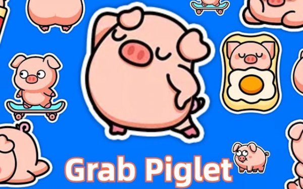 Grab Piglet - Match 3 Puzzle Game