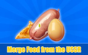 Merge Food from the USSR - Puzzle Game