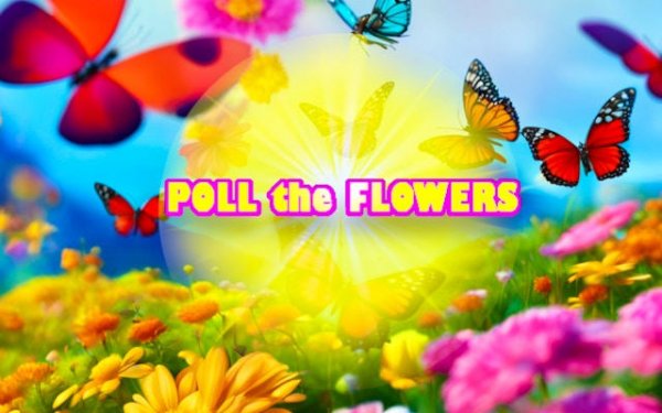 Poll The Flowers - Butterfly Pollination Game