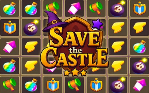 Save the Castle: Match-3 RPG Defense