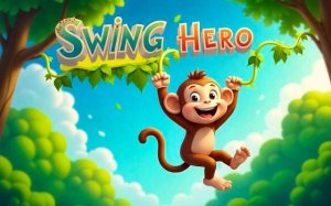 Swing Hero: Monkey Rope Adventure