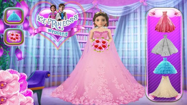 Ice Princess Wedding Day Online Game